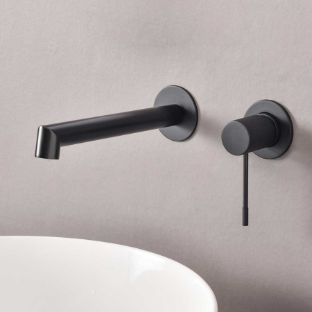 Смеситель для раковины Vincea Desire VBFW-1D1MB черный матовый