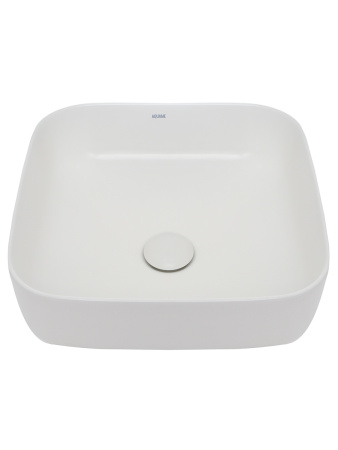 Раковина накладная 39см AQUAme AQM5011MW белый матовый