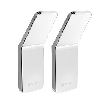 Крючок одинарный Lemark SMOOTH LINE 9711001 хром