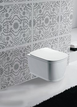 Унитаз подвесной Grossman Comfort GR-P3013 белый, с сиденьем микролифт