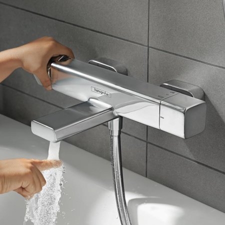 Термостат для ванны Hansgrohe Ecostat E 15774000 хром