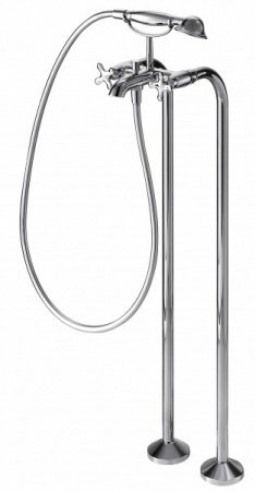 Смеситель для раковины Bravat Whirlpool F178112C хром