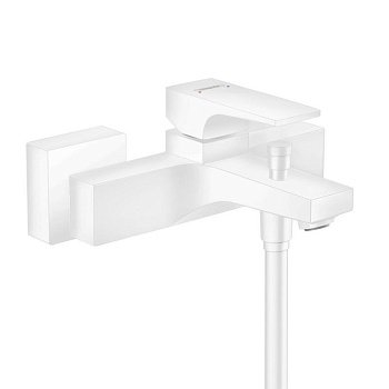 Смеситель для ванны с душем Hansgrohe Metropol 32540700 белый матовый