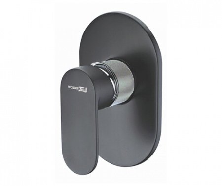 Смеситель для душа WasserKraft Elbe 7451 черный матовый