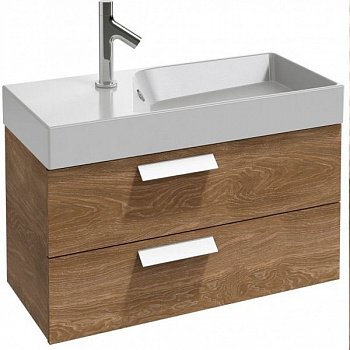 Тумба под раковину Jacob Delafon Rythmik 80 подвесная Дуб