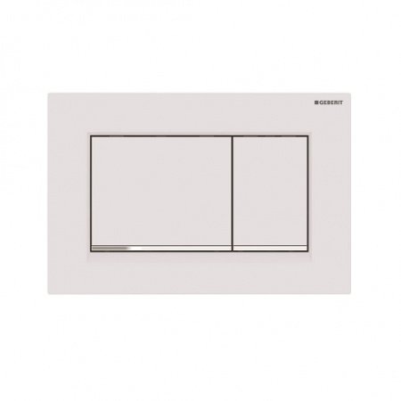 Кнопка смыва Geberit Sigma 30 115.883.JT.1 хром глянцевый/белый матовый