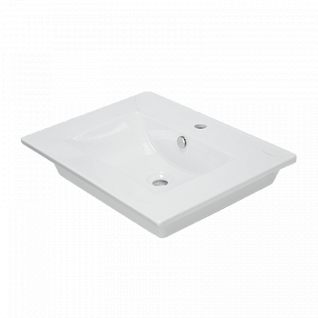 Раковина подвесная 60см Sanita Luxe Quadro QDR60SLWB01 белый