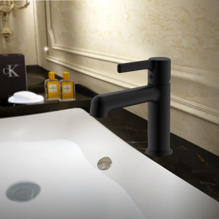 Смеситель для раковины Haiba HB10814-7, черный