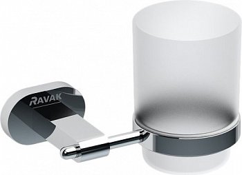 Стакан с держателем Ravak Chrome CR 210.00 Хром