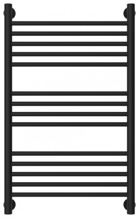 Полотенцесушитель водяной Сунержа Богема+ 80х50 перемычка прямая, черный матовый