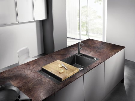 Смеситель для кухни Blanco Avona-S 521278 антрацит