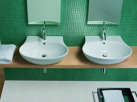 Раковина Hatria Nido 62 YXEM Белая