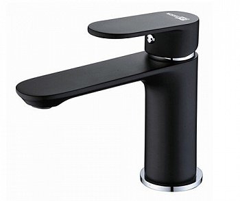 Смеситель для раковины WasserKraft Elbe 7403 черный матовый