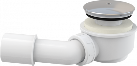 Сифон для душевого поддона Alcaplast A471CR-60 белый