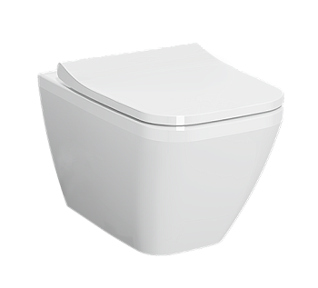 Унитаз подвесной безободковый Vitra Integra Square 7082B003-0075 без сиденья