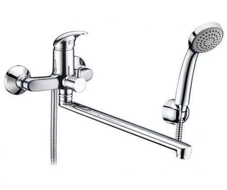 Смеситель для ванны с душем WasserKraft Isen 2602L хром