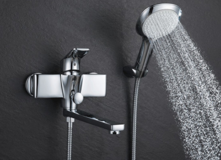 Смеситель для ванны D&K Berlin DA1433301, хром