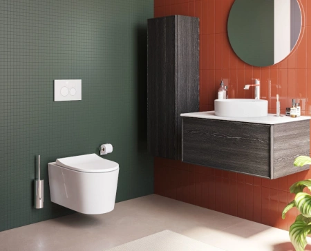 Унитаз подвесной безободковый Vitra Nest QuantumFlush 7870B403-0075 без сиденья