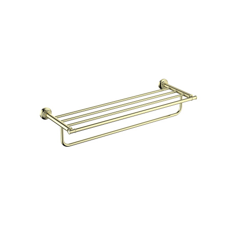 Полка для полотенец 60см Aquatek Классик AQ4515PG золото