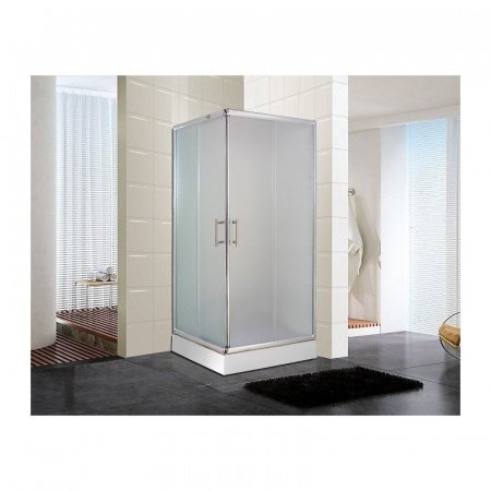 Душевой угол Esbano ES-8024 90x90x200 профиль хром, стекло матовое