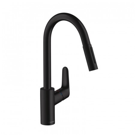Смеситель для кухни Hansgrohe Focus M43 31815670 черный матовый