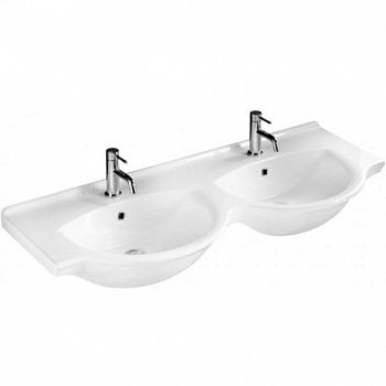 Раковина Hatria Sophie 125 YOQ5 двойная Белый