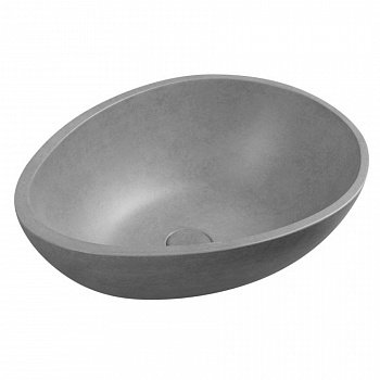 Раковина накладная 53см SAPHO PUNC BH7005 серый