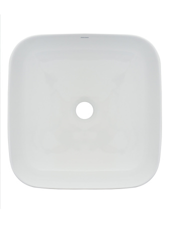 Раковина накладная 39см AQUAme AQM5011 белый