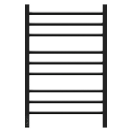 Полотенцесушитель электрический Point PN70758B П9 500x790 диммер слева, черный