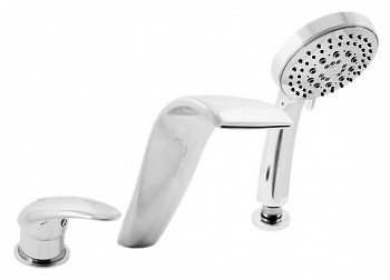 Смеситель на борт ванны Rav Slezak Dunaj D461.5Y хром