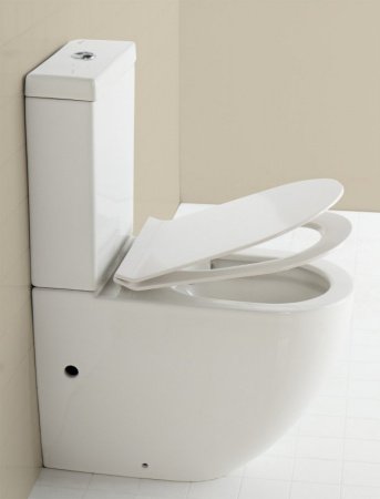 Чаша унитаза-компакт BelBagno Sfera-R BB006CPR без сиденья