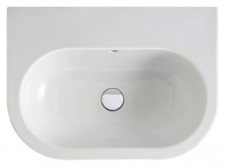 Раковина подвесная 60см Azzurra Nuvola NUV200/60bi*1 белый