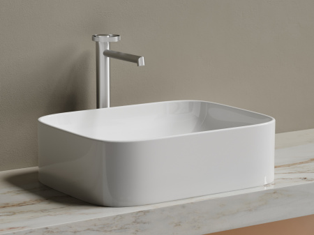 Раковина накладная 50см Ceramica Nova Element CN6052 белый