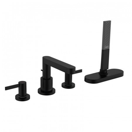 Смеситель для ванны Hansgrohe Finoris 76444670 черный матовый