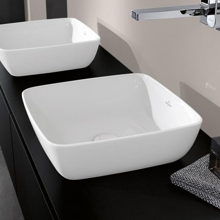 Раковина накладная 41см Villeroy & Boch Artis 41784101 alpin
