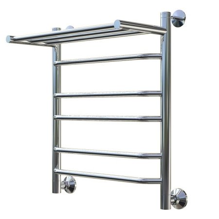 Полотенцесушитель водяной Тругор Браво серия 3 60х50 хром, с полкой