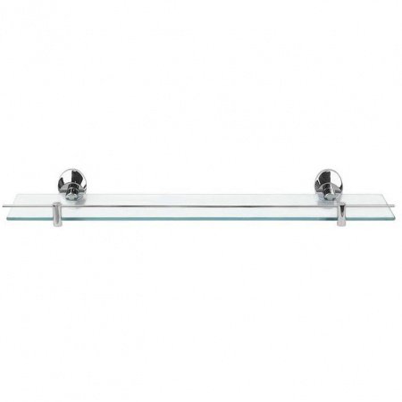 Стеклянная полка Fixsen Europa FX-21803 Хром