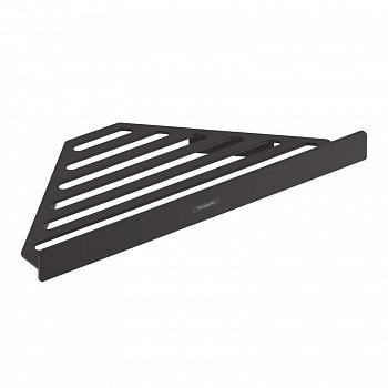 Полка угловая Hansgrohe AddStories 41741670 черный матовый