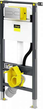 Готовое решение для подвесных унитазов Viega Prevista Dry 792862 хром глянцевый