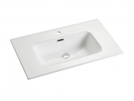 Раковина накладная 81см Ceramica Nova Element CN7005 белый