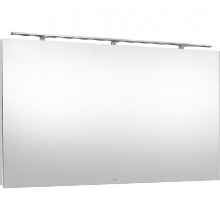 Зеркало Villeroy&Boch More to See 120 с подсветкой Матовое серебро