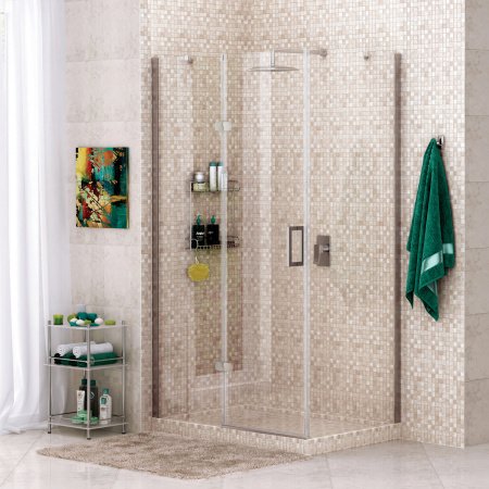 Душевой угол WasserKraft Aller 10H10L 120x100x200, профиль хром, стекло прозрачное