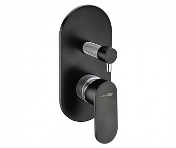 Смеситель для душа WasserKraft Elbe 7441 черный матовый