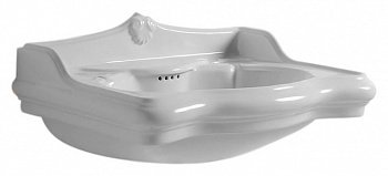 Раковина подвесная 70см Azzurra Jubilaeum JUB200/Mbi*1 белый