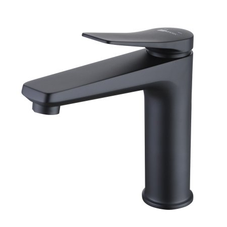 Смеситель для раковины Lemark Bronx LM3737BL черный матовый