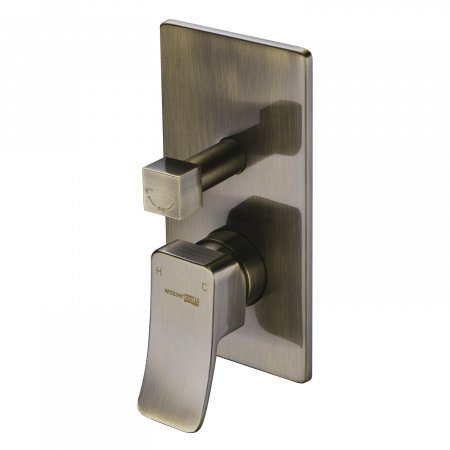 Смеситель для душа WasserKraft Exter 1641 светлая бронза