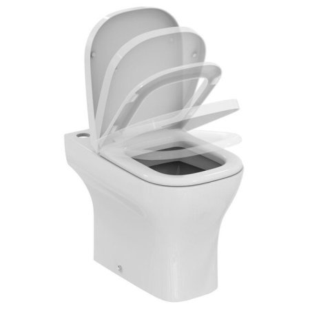 Крышка-сиденье Ideal Standard Active T639201 с микролифтом, петли хром