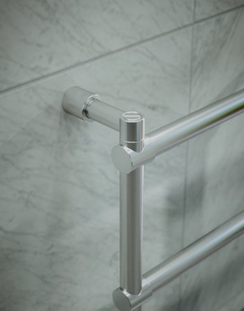 Полотенцесушитель электрический Margaroli Sole 542-5 5424705CRNB 840х570 хром