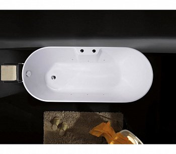 Акриловая аэромассажная ванна Orans BT-NL601 White