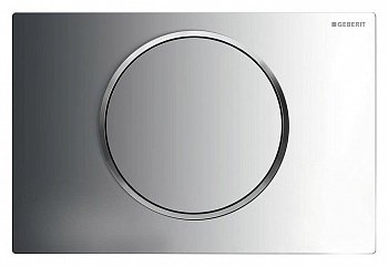 Кнопка смыва Geberit Sigma 10 115.758.KH.5 хром глянцевый/хром матовый